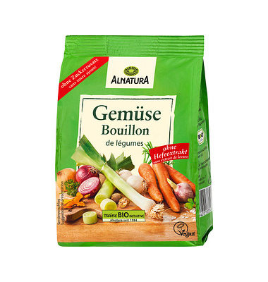 Bio Gemüsebouillon ohne Hefeextrakt Nachfüllpack 290,0 g