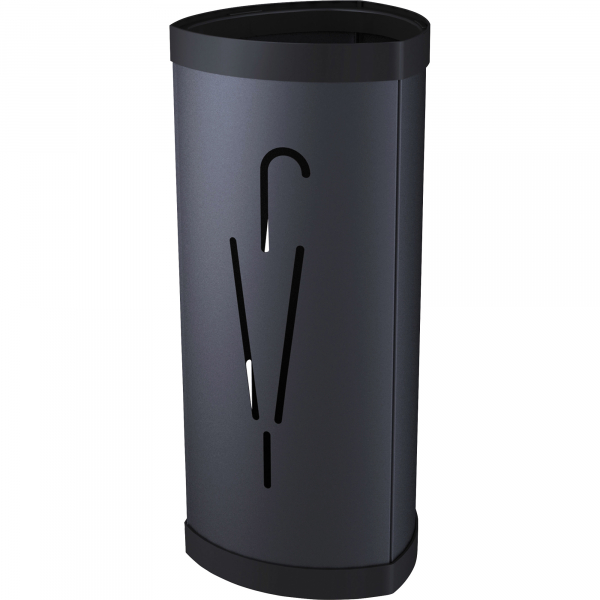 3129710012336 - ALBA Stahl-Schirmständer PMTRIA2 dreieckig schwarz