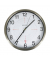 Wanduhr Outdoor 400094566 35,5cm Kunststoff metallgrau