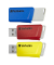 USB-Stick Store'n'Click 49306, rot/gelb/blau, USB-A, 16 GB