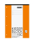 Schulblock 1042925 Kieserblock, Lineatur 15C / kariert, A4, 80g, 50 Blatt