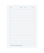 Schulblock 1042927 Kieserblock, Lineatur 17C / liniert, A4, 80g, 50 Blatt