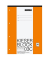 Schulblock 1042923 Kieserblock, Lineatur 3 / Schreiblern-Lineatur, A4, 80g, 50 Blatt
