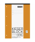 Schulblock 1042923 Kieserblock, Lineatur 3 / Schreiblern-Lineatur, A4, 80g, 50 Blatt