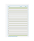 Schulblock 1042941 Kieserblock gelocht, Lineatur 1 / Lineatur 01, A4, 80g, 50 Blatt