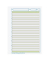 Schulblock 1042942 Kieserblock, Lineatur 2 / Schreiblern-Lineatur, A4, 80g, 50 Blatt