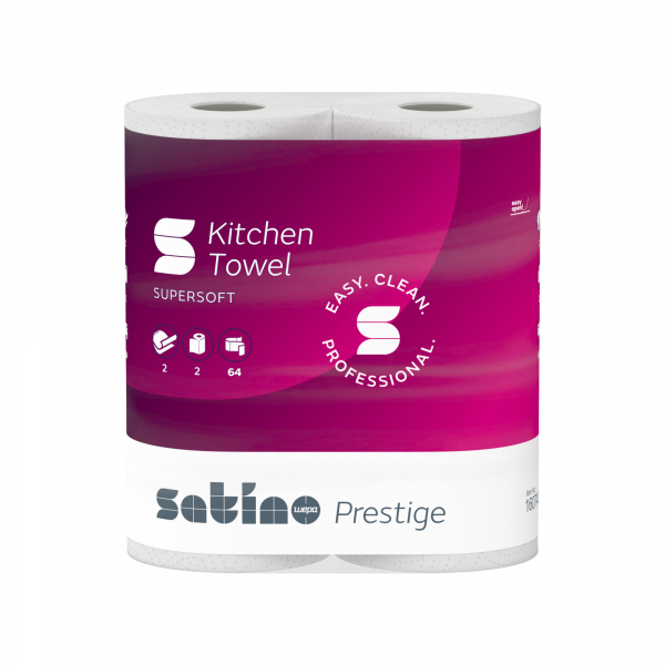4000735356430 - Küchenrolle Prestige 160740 2-lagig hochweiß  4000735356430 2 Stück