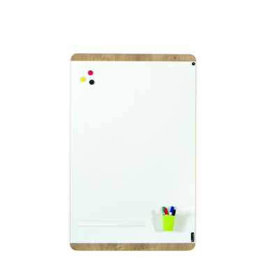 Whiteboard Natural, R642170, 150x100cm (BxH), kunststoffbeschichtet, Holzfaser