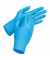 Einweghandschuhe u-fit, Nitril, lebensmittelecht, blau, Gr&ouml;&szlig;e XL,
