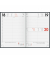 Buchkalender 1079560905, Modell 795, schwarz, 1 Tag / 1 Seite, Sa/So 1 Seite, 14,5x20,6cm (A5), 2025