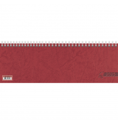 Schreibtischquerkalender 5071921205, 1 Woche / 1 Seite, 29,7x10,5cm (297x100mm), 2026