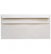 Briefumschlag Altpapier 327264001, Din Lang, mit Fenster, selbstklebend, 75g, recycling-weiß