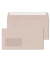 Briefumschlag NATUR 41084, Din Lang+ (C6/5), mit Fenster, haftklebend, 80g, recycling-grau