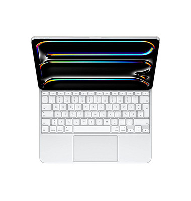 Magic Keyboard Tablet-Tastatur weiß geeignet für Apple iPad Pro 13“ (M4)