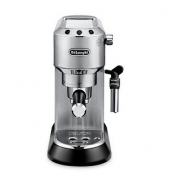 Espressomaschine Dedica Style EC685.M EC685.M, silber, 1300 Watt, 1-2 Tassen pro Br&uuml;hvorgang