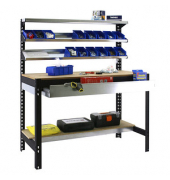 Werkbank SIMONWORK BT1 BOX anthrazit 1 Schublade 91,0 x 61,0 x 144,5 cm