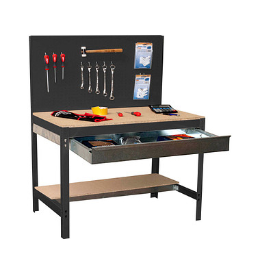 Werkbank SIMONWORK BT2 BOX anthrazit 1 Schublade 91,0 x 61,0 x 144,5 cm