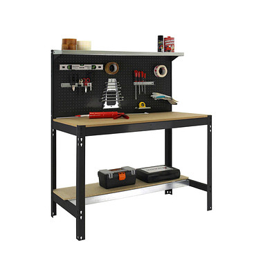 Werkbank SIMONWORK BT3 anthrazit 91,0 x 61,0 x 144,5 cm