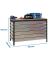 Werkbank SIMONWORK BT5 BOX anthrazit 6 Schubladen 91,0 x 61,0 x 84,2 cm