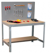 Werkbank SIMONWORK BT2 grau 121,0 x 61,0 x 144,5 cm