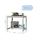 Werkbank SIMONWORK BT0 grau 91,0 x 61,0 x 84,2 cm