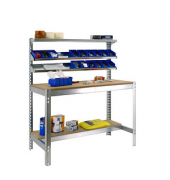 Werkbank SIMONWORK BT1 silber 121,0 x 61,0 x 144,5 cm