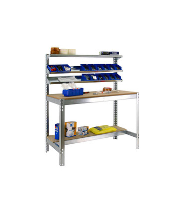Werkbank SIMONWORK BT1 silber 121,0 x 61,0 x 144,5 cm