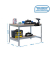Werkbank SIMONWORK BT0 silber 121,0 x 76,0 x 84,2 cm