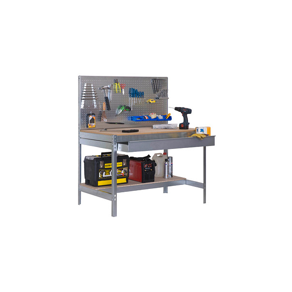 8435104932490 - Werkbank SIMONWORK BT2 BOX silber 1 Schublade 1210 x 610 x 1445 cm 8435104932490 Simonrack 8435104932490 - Werkbank SIMONWORK BT2 BOX silber 1 Schublade 1210 x 610 x 1445 cm 8435104932490 Simonrack