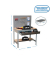 Werkbank SIMONWORK BT2 BOX grau 1 Schublade 151,0 x 61,0 x 144,5 cm