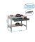 Werkbank SIMONWORK BT0 BOX grau 1 Schublade 151,0 x 76,0 x 84,2 cm
