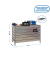 Werkbank SIMONWORK BT5 BOX grau 6 Schubladen 91,0 x 61,0 x 84,2 cm
