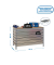 Werkbank SIMONWORK BT5 BOX grau 6 Schubladen 121,0 x 76,0 x 84,2 cm