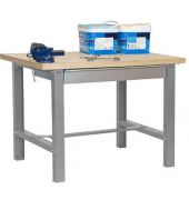 Werkbank SIMONWORK BT6 BOX grau 1 Schublade 150,0 x 75,0 x 86,5 cm