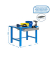 Werkbank SIMONWORK BT6 BOX blau 1 Schublade 150,0 x 73,0 x 83,0 cm