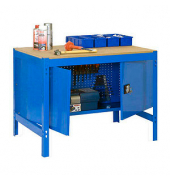 Werkbank SIMONWORK BT0 blau 91,0 x 61,0 x 84,2 cm