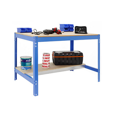 Werkbank SIMONWORK BT0 blau 91,0 x 76,0 x 84,2 cm