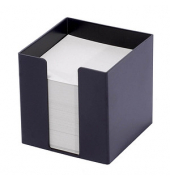 Zettelbox 69027301BE, 90x90mm, inkl. 700 Notizzettel, schwarz, Polystyrol