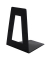 Buchstützen 68418101BE 11x9,5x13cm Polystyrol (PS) schwarz