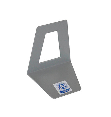 Buchstützen 68418109BE 11x9,5x13cm Polystyrol (PS) grigio (hellgrau)