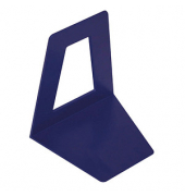 Buchstützen blau 11,0 x 9,5 x 13,0 cm