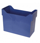 Hängeregister-Box ohne Mappen Akten-Boy blau