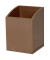 Stiftehalter Loft karamell Polystyrol 7,0 x 7,0 x 10,0 cm