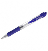 Gelschreiber transparentblau 0,4 mm, Schreibfarbe: blau