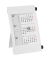 Dreimonatskalender Tischaufsteller 5000W/S, 3 Monate / 1 Seite, 11x18,3cm, 2025/2026