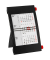 Dreimonatskalender Tischaufsteller 5000S/R, 3 Monate / 1 Seite, 11x18,3cm, 2025/2026