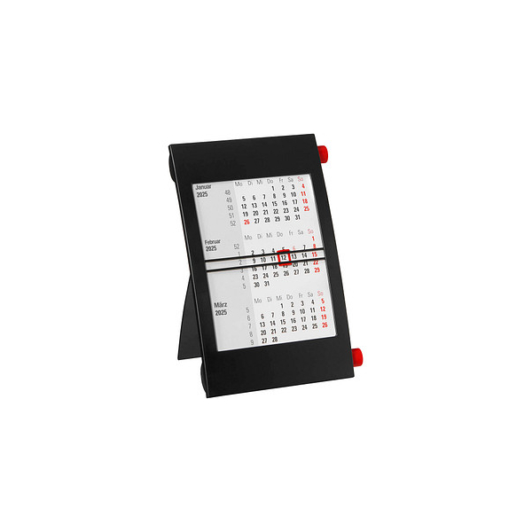 4255704327441 -  Dreimonatskalender Tischaufsteller 5000S R 3 Monate   1 Seite 11x183cm 2025 2026 4255704327441 Head