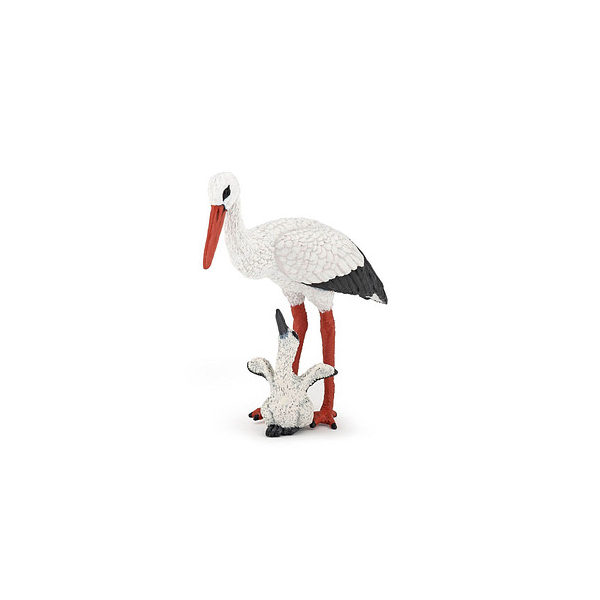 3465000501594 - 50159 Storch mit Storchjunges Spielfigur 3465000501594 papo 3465000501594 - 50159 Storch mit Storchjunges Spielfigur 3465000501594 papo
