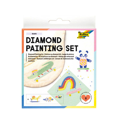 Diamond Painting Skate mehrfarbig