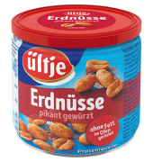 geröstet und pikant gewürzt Erdnüsse 180,0 g